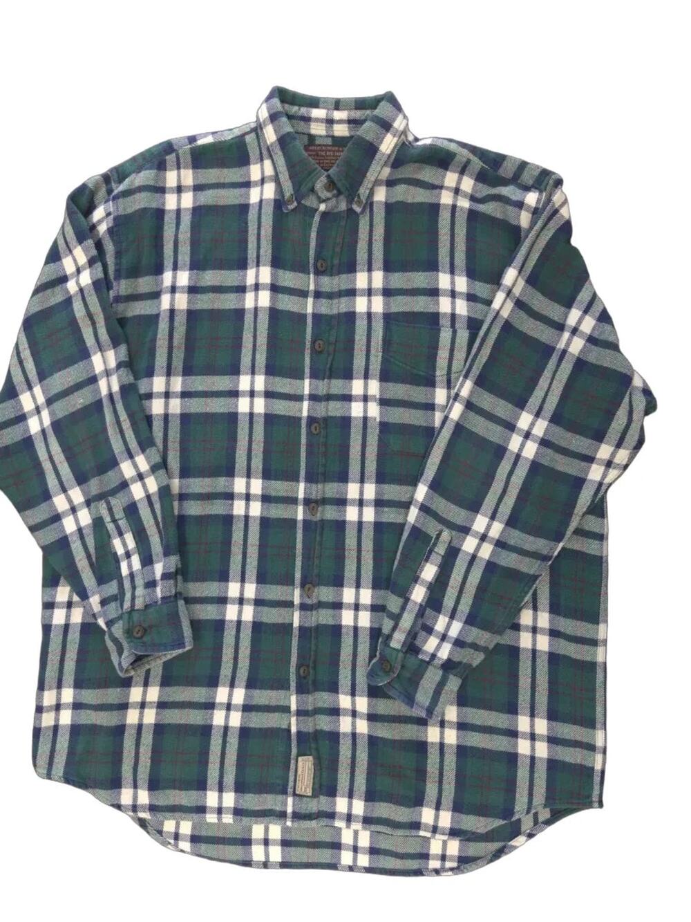 Abercrombie & Fitch Plaid Flannel Big Shirt
